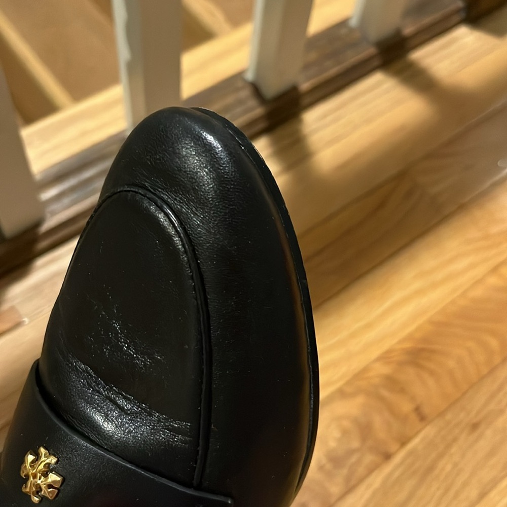 Tory Burch Womens Ballet Loafer Size 9 Black - Picture 8 of 10